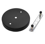 Binifimux 2-PACK 4.7" 120MM Black Lamp Holder Ceiling Canopy Kit Ceili.... Fixed Price $17.73.