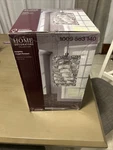 Home Decorators Keighley 1-LIGHT Chrome And Crystal Mini Pendant Fixture. Fixed Price $35.00.