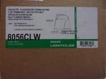 Lightolier 8056CLW Fluorescent 7-3/8" Downlight Reflector Only Spec Clear Self. Fixed Price $22.00.
