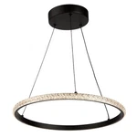 Artcraft Lighting AC6712 Nova 24"W Led Ring Chandelier - Black. Fixed Price $16.03.