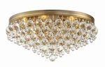 Crystorama Lighting Group 138 Calypso 6 20"W Flush Mount - Gold. Fixed Price $900.00.