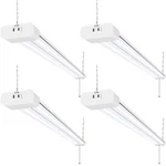 Hykolity Pack 4FT Led Shop Light, Linkable Utility 42 With Cover, White. Fixed Price $72.05.