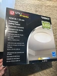 Utilitech Pro Flushmount 12.6 Led Ceiling Fixture #0499437. Fixed Price $28.00.