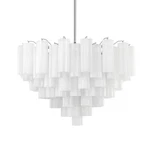 Crystorama Lighting Group ADD-316-WH Addis 32"W Chrome. Fixed Price $3198.00.