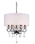 Warehouse Of Tiffany RL9270ORB Ninian 25 6-LIGHT Chandelier Chrome Crystal. Fixed Price $225.00.