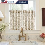 Vintage Floral Light Filtering Curtains Set Kitchen Bedroom Living New. Fixed Price $23.86.