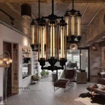 4 Heads Chandelier Vintage Pendant Light Steampunk Style Loft Ceiling Fixture. Fixed Price $92.42.
