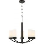 Nuvo 60-6325 Denver Light Chandelier Fixture Mahogany Bronze Finish. Fixed Price $216.00.