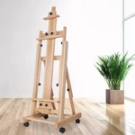 56 To 91" Adjustable Large Movable Artist Studio Easel Wooden Stand H-frame. Fixed Price $158.15.