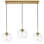 Elegant Lighting LD2236 Baxter 36"W Linear Pendant - Brass. Fixed Price $268.00.