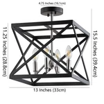 Safavieh Matias Flush Mount, Reduced Price 2172746113 FLU4029A. Fixed Price $83.00.