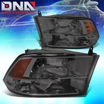 For 09-18 Ram Ds Dj D2 Smoked Housing Amber Corner Signal Bumper+quad Headlight. Fixed Price $81.99.