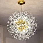 Modern Firework Gold Crystal Chandeliers, Sputnik Dandelion Light .... Fixed Price $429.88.
