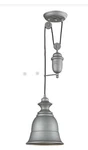 Elk Home Lighting 65070-1 Farmhouse 8'' Wide 1-LIGHT Adjustable Pendant- Retro. Fixed Price $24.00.