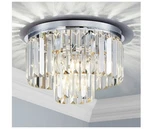 Agv Lighting Crystal Ceiling Fixture Modern Semi Flush. Fixed Price $59.99.