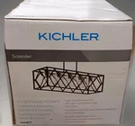 Kichler Solander 5-LIGHT Linear Olde Bronze Pendant #1341877. Fixed Price $128.23.