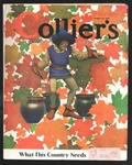 Collier's 10/24/1936-MAXFIELD Parrish Cover-pulp Fiction-alan Le May & E. Ph.... Fixed Price $375.00.