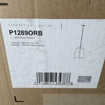 Generation Lighting P12890RB1 Harrow Pendant Black. Fixed Price $141.70.