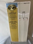 New Hampton Bay Oron 3-LIGHT Island Chandelier Brushed Nickel Finish 1000014949. Fixed Price $74.88.