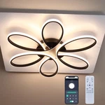 Modern Led Ceiling Light Fixture With Remote Control Lamp Dimmable Ch.... Fixed Price $145.58.