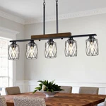 Dvmteom 5-LIGHT Dining Room Fixture/chandelier Over Table Island Lighting. Fixed Price $150.48.