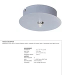 ET2 Lighting Rapidjack 7-LIGHT Canopy Satin Nickel EC95018-SN New. Fixed Price $50.00.