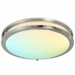 Luxrite 16 Inch Led Flush Mount Ceiling Light Cct 27K / 30K 35K 40K 50K. Fixed Price $84.99.