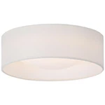 13" White Fabric Flush Mount Ceiling Light, 24W 3000K Led Closed To L.... Fixed Price $57.81.