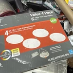 Halo 3008722 6" 10.1W Hlb Lite Led Recessed Direct Mount Light Trim - Matte.... Fixed Price $33.00.