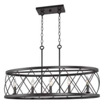 Kira Home Eleanor 60-WATT 5-LIGHT Oil-rubbed Bronze Island Pendant Light,. Fixed Price $62.99.
