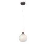 Innovations Whm 1LT 8" Stem Mini Pendant, Bz 616-1S-OB-G1216-8WM. Fixed Price $220.00.