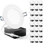 Sunco 24 Pack Ultra Thin Led Recessed Inch, 6000K Daylight Deluxe. Fixed Price $155.99.