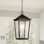 Quoizel Stoneleigh 18 3/4"H Mottled Black Outdoor Mini-pendant Light. Fixed Price $279.99.