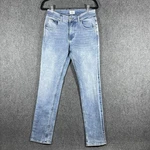 Hudson Jeans Blake Slim Straight Light Wash Stretch Mens Size 30X33 #1917. Fixed Price $24.00.