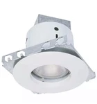 5 Recessed Remodel New Kit White Open Trim Lighting Commercial Electric. Fixed Price $10.99.