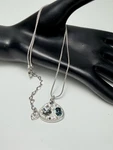 Swarovski Crystal Teardrop Pendant Necklace Silver Tone Signed Elegant. Fixed Price $36.00.