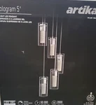 Artika Hologram 5 Pendant Light Five Drop Ceiling Chandelier Fixture Lot Nib. Fixed Price $148.99.
