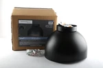 New Canarm Henlee IFM1122A11BK 1-LIGHT Flush Mount Fixture 11" Matte Black 60W. Fixed Price $59.00.
