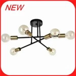 Rrtyo Highlandville 6-LIGHT Sputnik Semi Flush Mount Ceiling R8. Fixed Price $44.95.