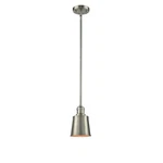 Innovations Lighting 1-LT Addison 5" Mini Pendant, B Nickel 201S-SN-M9-SN. Fixed Price $177.76.