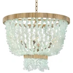 Fredrick Ramond FR30206 Dune Light 25"W Beaded Waterfall - Burnished Gold /. Fixed Price $3699.00.