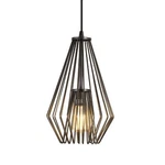 Z-lite 442MP Quintus 9"W Cage Mini Pendant Bronze. Fixed Price $70.00.