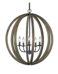 Beautiful Murray Feiss Pendant F2936-5WOW-AF New Hanging Lamp. Fixed Price $1500.00.