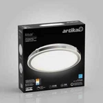 Artika Altitude 15 In. Led Modern Flush Mount Light, Cct Chrome Color Changing. Fixed Price $49.99.