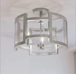 Quoizel Lexon 13-IN Brushed Nickel Indoor -light Semi-flush Mount. Fixed Price $82.99.