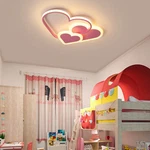 Led Chandelier Love Heart-shaped Ceiling Light Fixture For Kids' Bedroom Decor. Fixed Price $67.61.