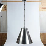 Visual Comfort Tob 5091AN-AN Medium Goodman Pendant In Antique Nickel. Fixed Price $445.00.