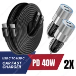 2X Fast 40W Car Charger Adapter Dual Usb Type Cord For Iphone 15 16 17 Samsung. Fixed Price $13.17.