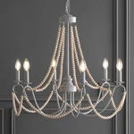 Jonathan Y Classic Rustica Led Chandelier. Fixed Price $201.99.