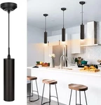 Dakason Black Pendant Light, Led Modern Fixture 1 Pack,. Fixed Price $63.29.